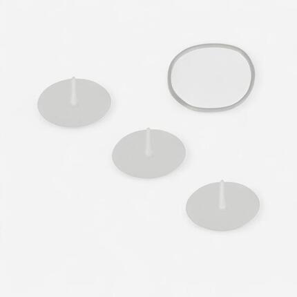 3er-Set + Dichtung für Schnorchel der Easybreath-Maske