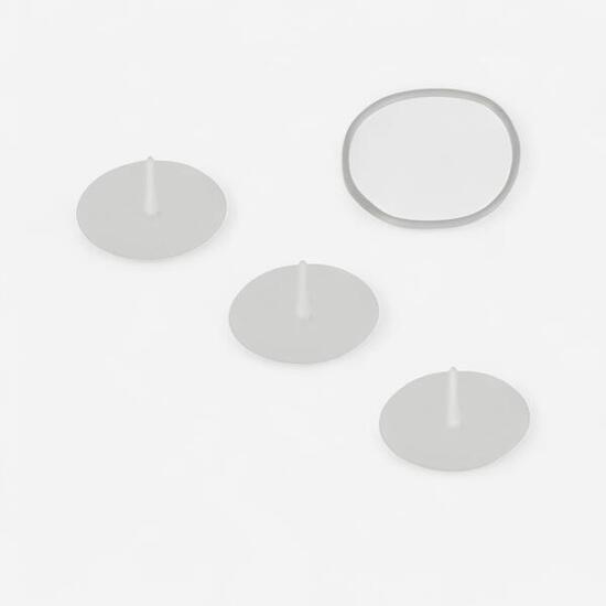 3er-Set + Dichtung für Schnorchel der Easybreath-Maske