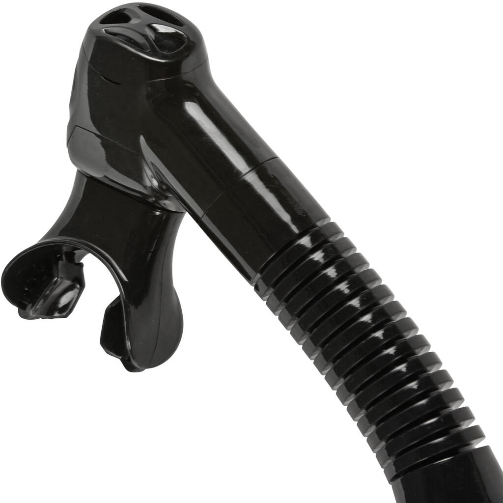 Cressi Desert Dry Adult snorkelling and scuba diving BLACK