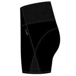 Shaping High-Waisted Fitness Cardio Shorts - Black