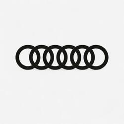 Elastiques cheveux x6, noir