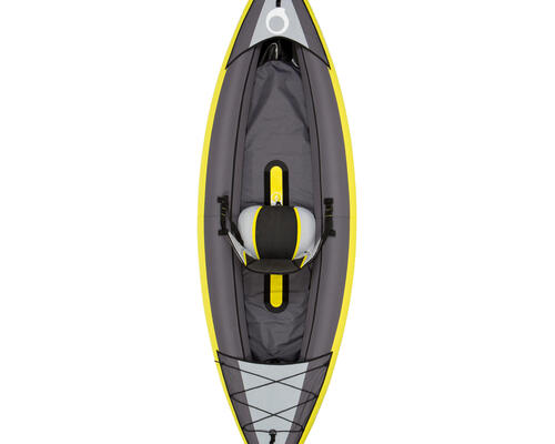 Itiwit inflatable 1-person kayak yellow