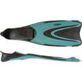 SCD FULL FOOT FINS Scuba Diving - Fins SCD 500 - Turquoise SUBEA - Scuba Diving Equipment