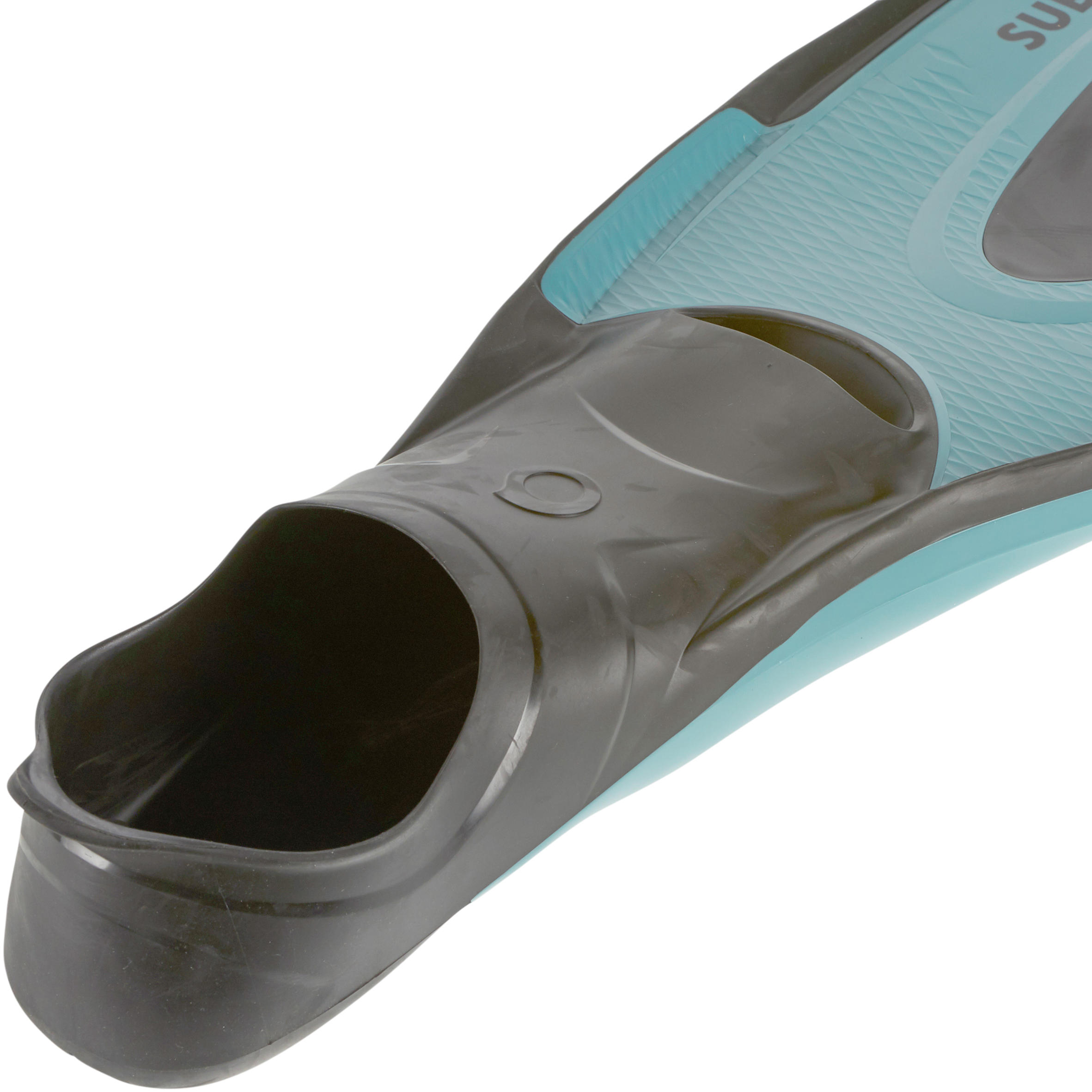Diving fins FF 500 soft turquoise 4/7