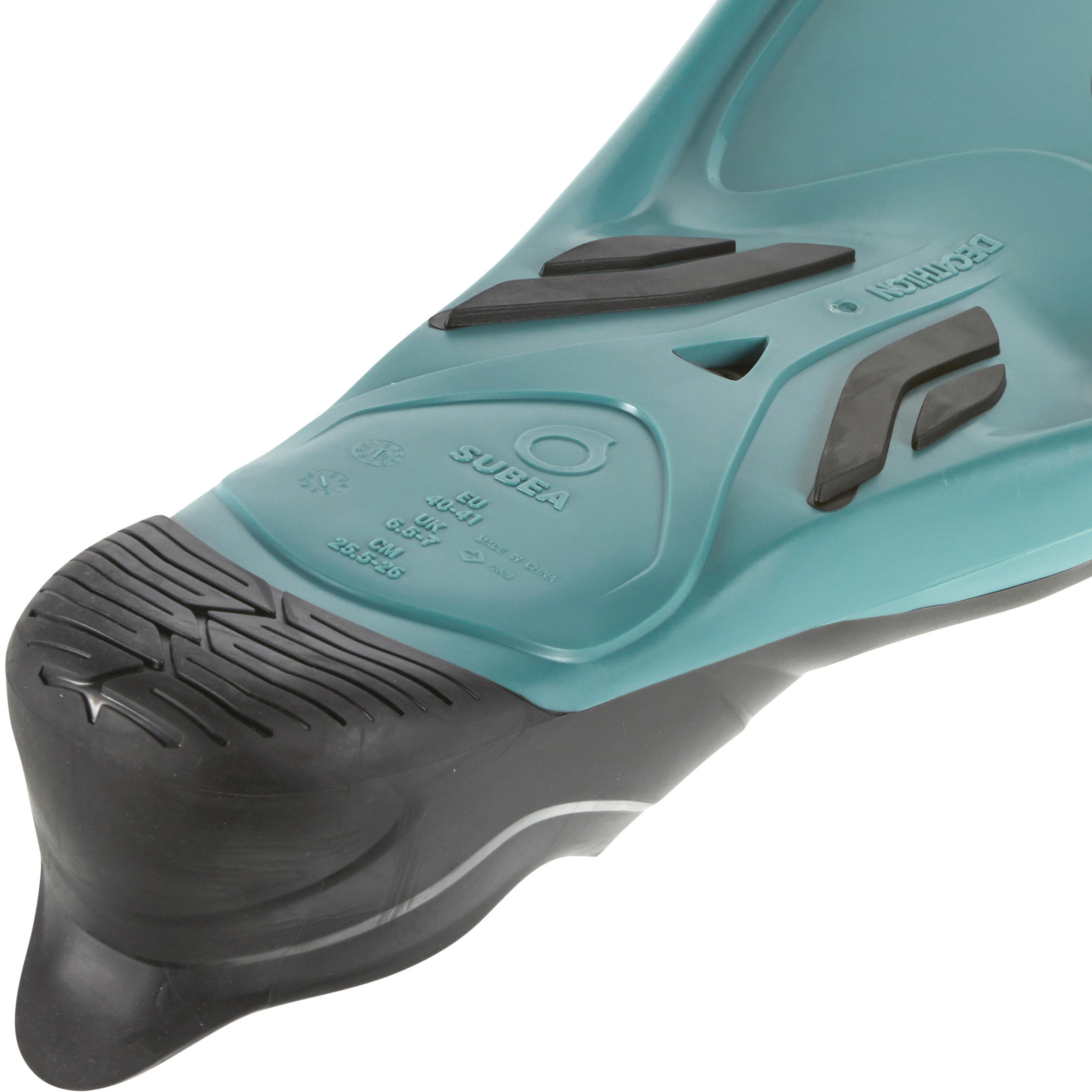 Diving fins FF 500 soft turquoise 5/7