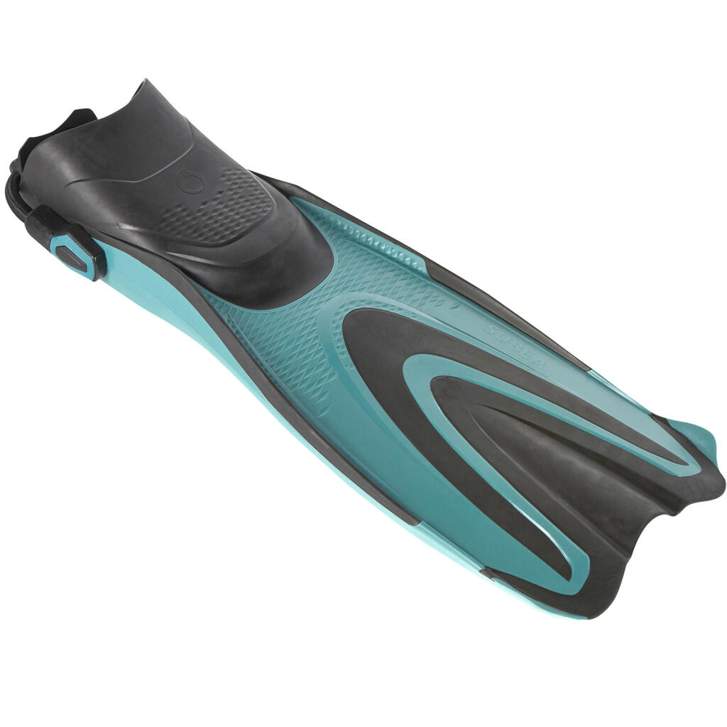 Tauchflossen verstellbar - 500 OH Soft blau