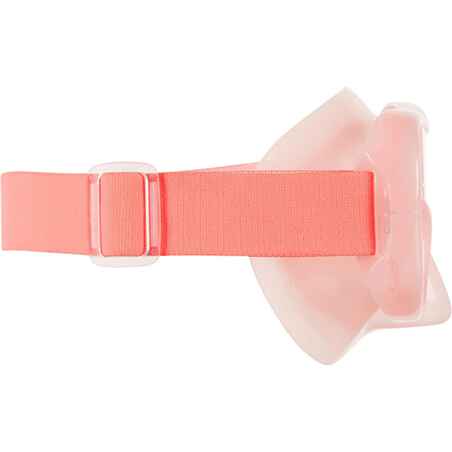 Adult Diving Snorkelling Kit - Mask and Snorkel - 100 - Pink