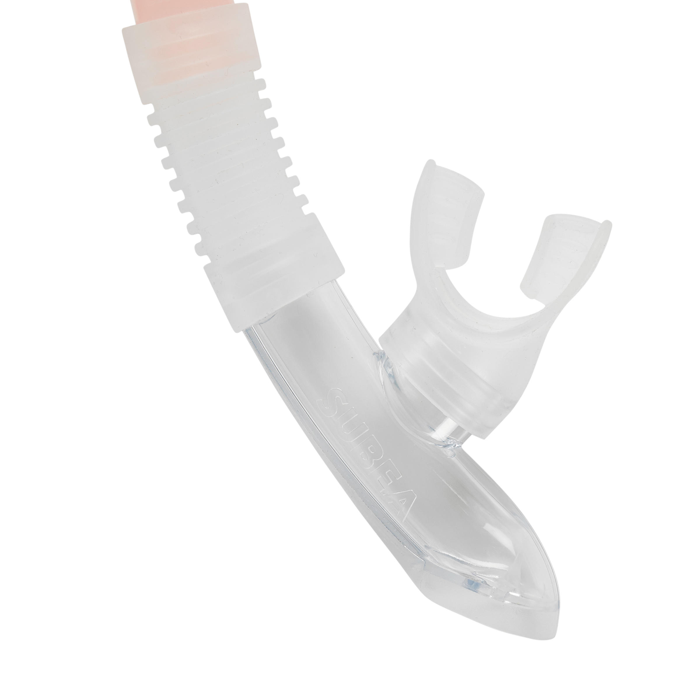 Adult Diving Snorkelling Kit - Mask and Snorkel - 100 - Pink 8/10