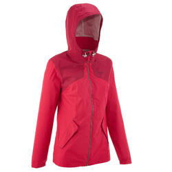 NH100 Women's Waterproof Hiking Jacket - Pink