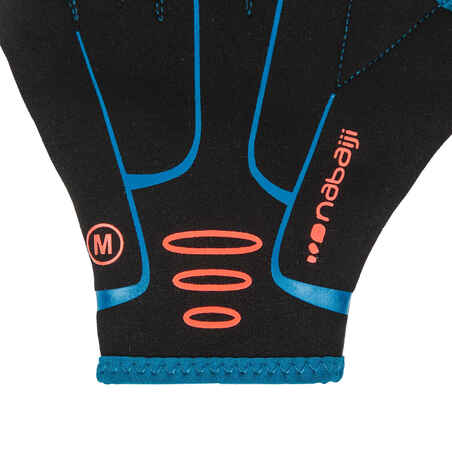 Aquafit Neoprene Webbed Gloves Black