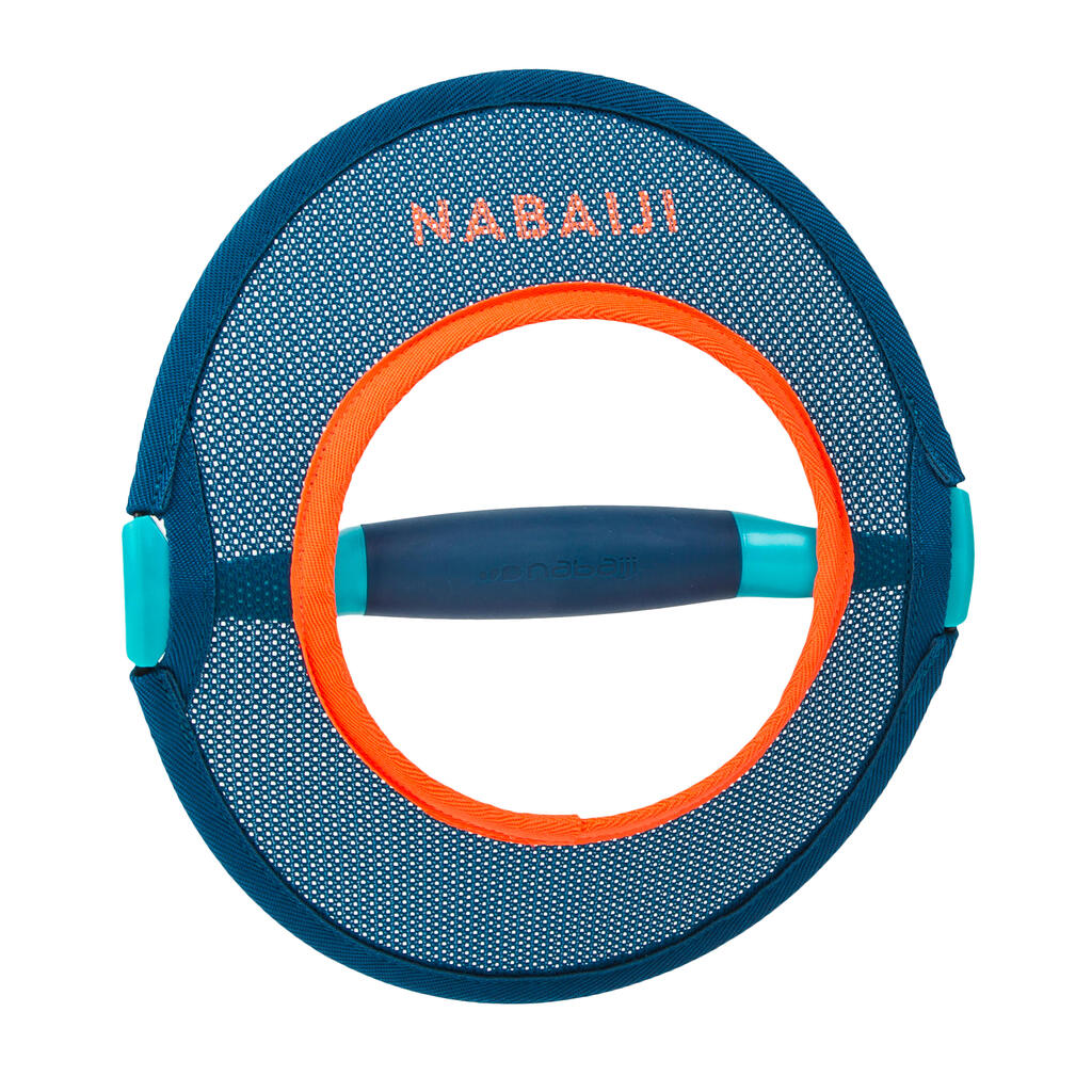 Aquafitness-Hanteln Pullpush Mesh blau/orange