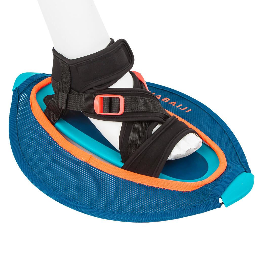 Hantlid Aquafit Pullstep Mesh, sinised/oranžid, 2 tk