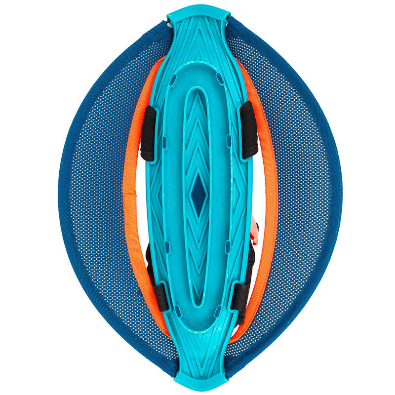 Paire d'haltères aquatiques Pullstep mesh Aquagym bleu orange