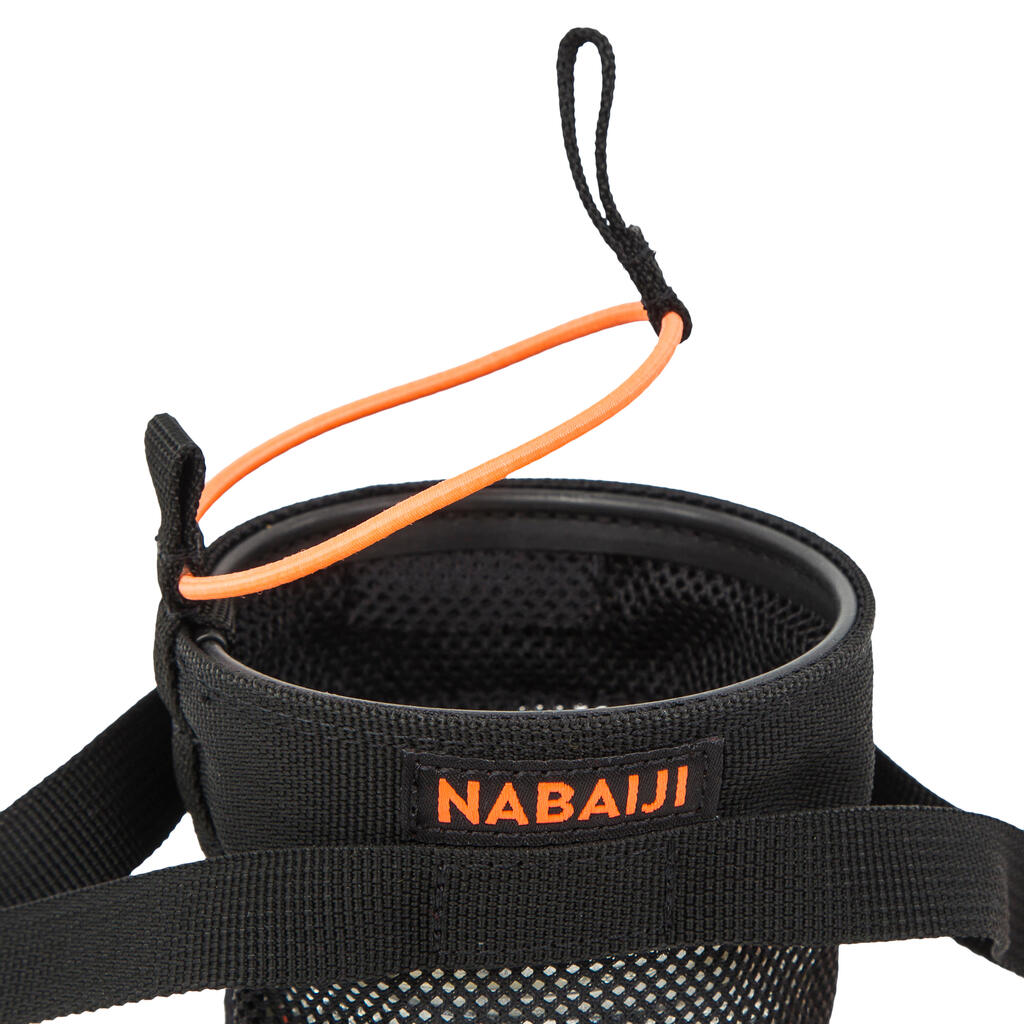 Bottle holder for Aquabiking black orange