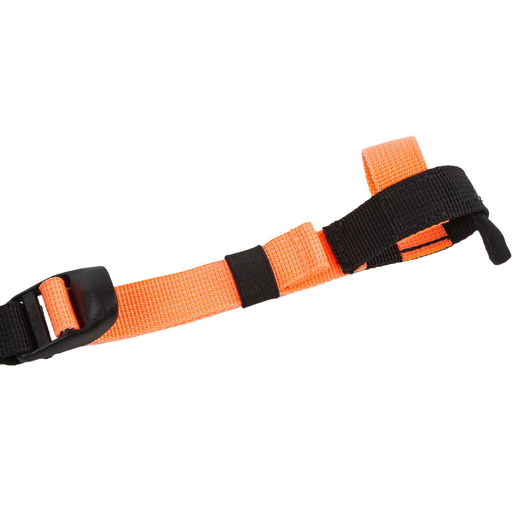 Bottle holder for Aquabiking black orange