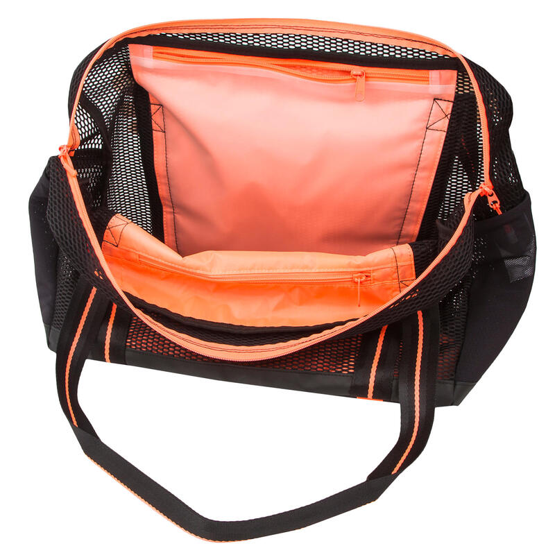 Aquafitness and Aqua aerobics Bag black orange