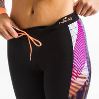 Legging d'Aquafitness femme vib noir