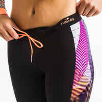 Women's Aquafitness Leggings Vib Black