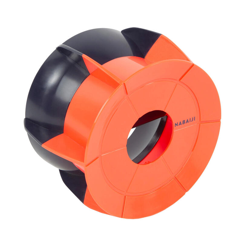 Halterset voor aquafitness en aquacrosstraining R360 blauw/oranje