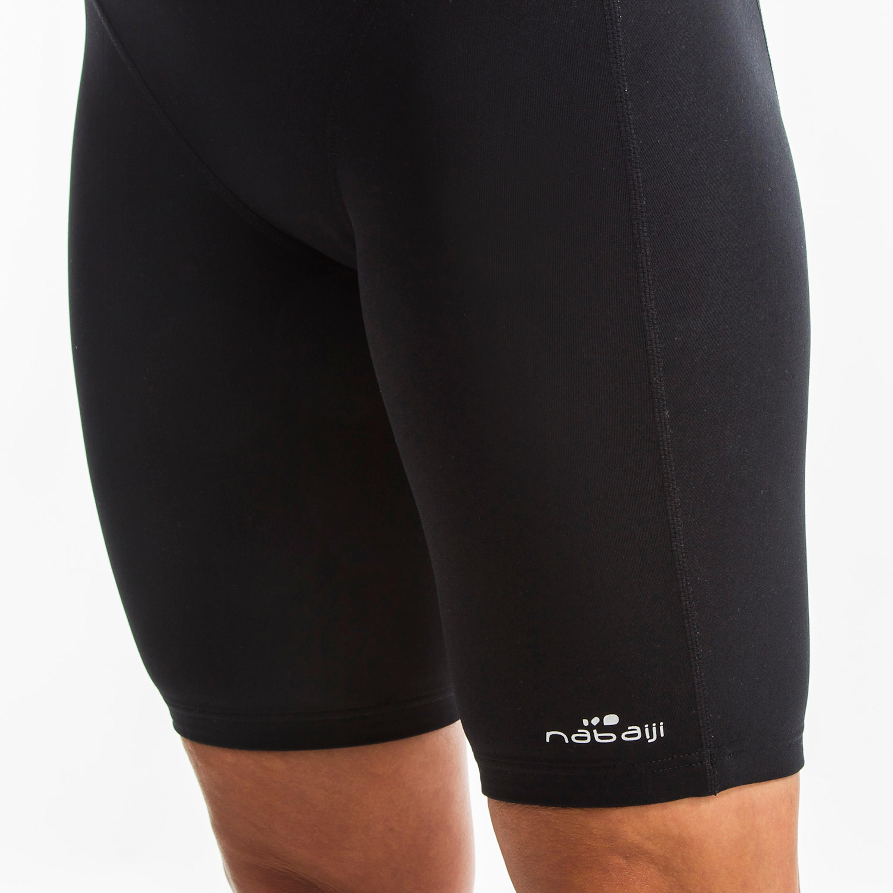 Women's Aquafitness Jammer Swimsuit Shorts Anna - Black 4/16