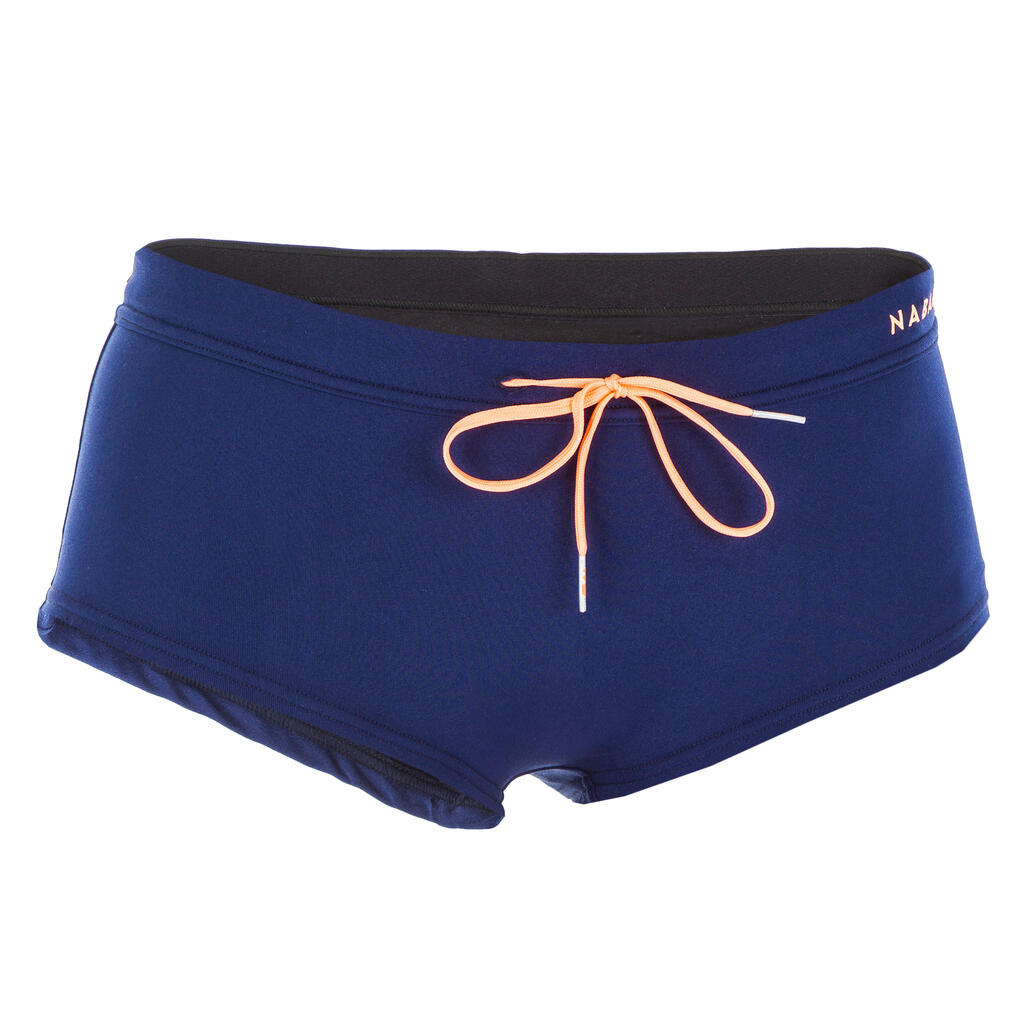 Sportbikini-Hose Slip Meg Aquafitness Damen blau 