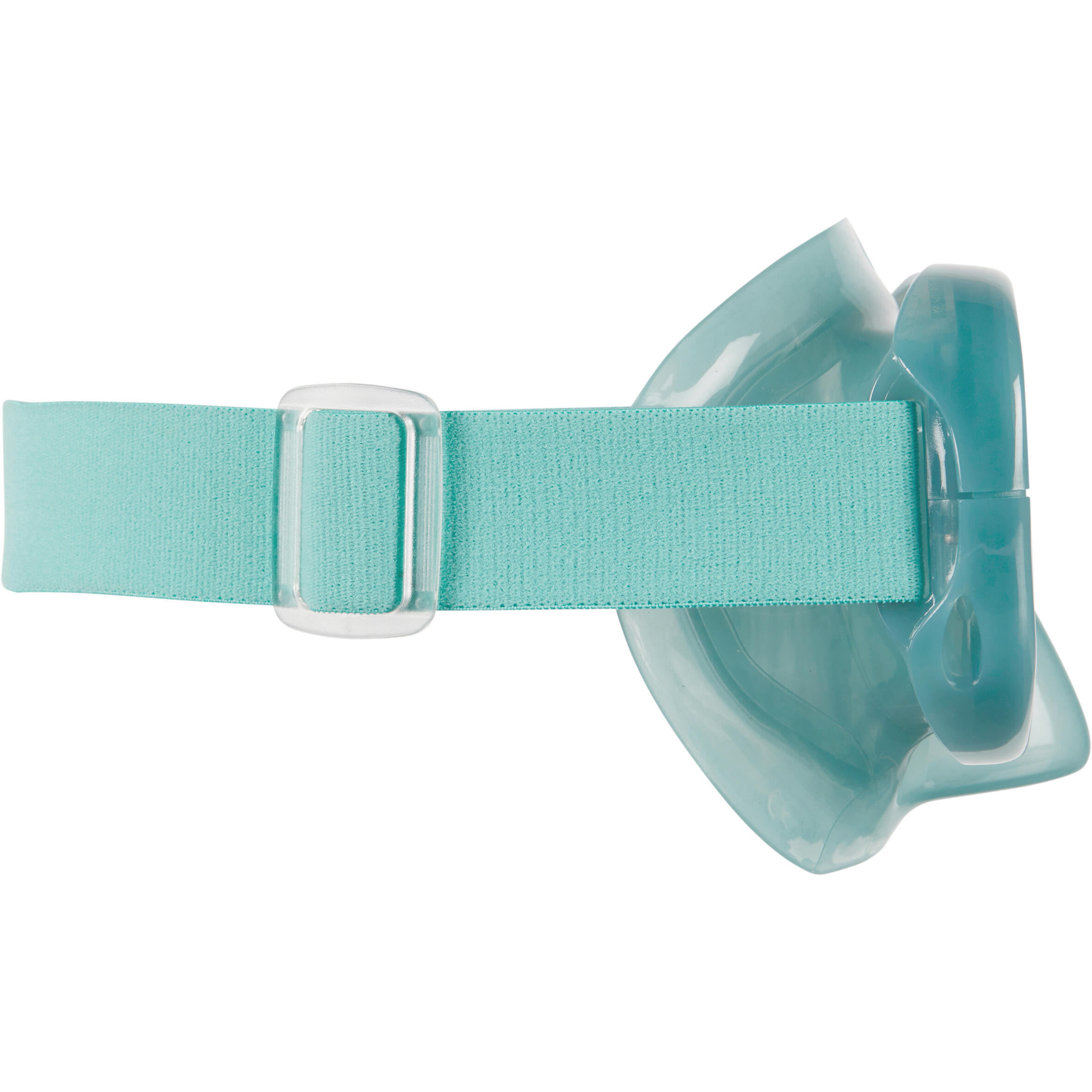 Diving mask 100 comfort blue grey 3/6