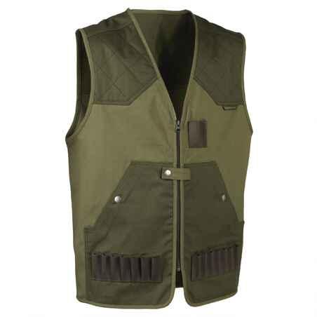 Men's Hunting Lightweight Waistcoat - 100 green