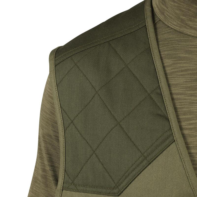 Gilet chasse léger homme - 100 vert