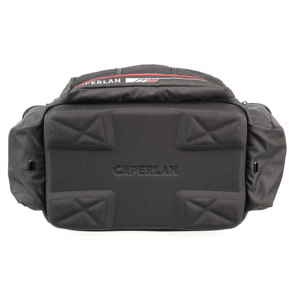 Črna in rdeča torba za ribolov CARRYALL (31 l)