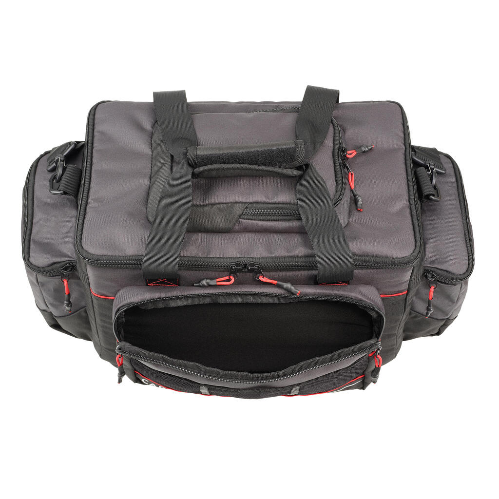 Črna in rdeča torba za ribolov CARRYALL (31 l)