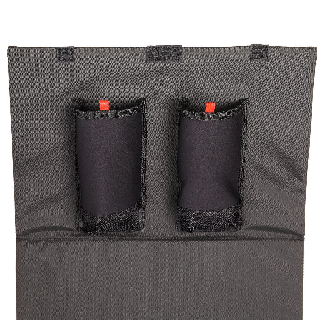 Črna in rdeča torba za ribolov CARRYALL (31 l)