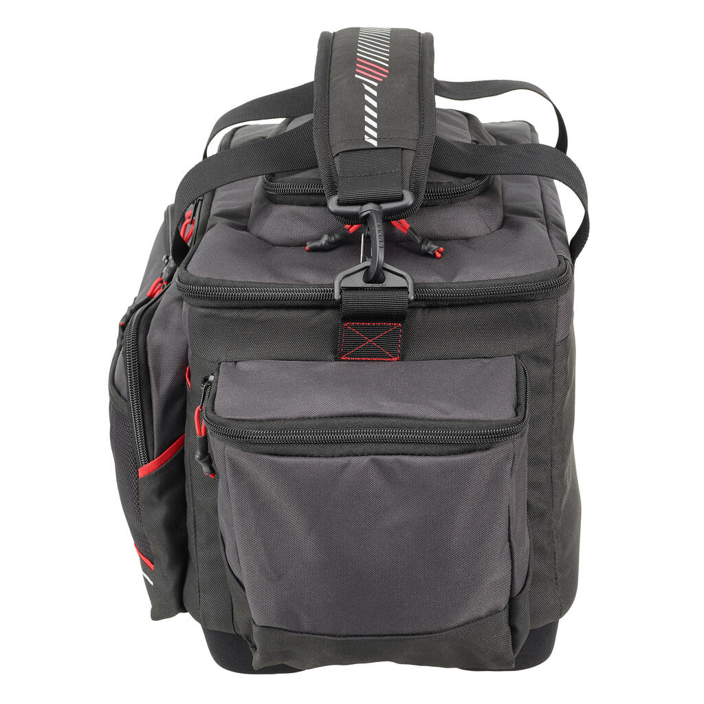 Črna in rdeča torba za ribolov CARRYALL (31 l)