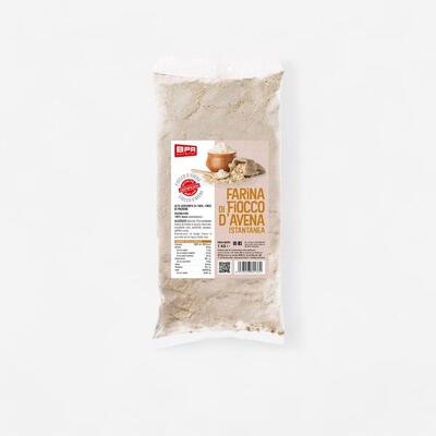 Farina di fiocco d'avena istantanea BPR neutro 1 KG