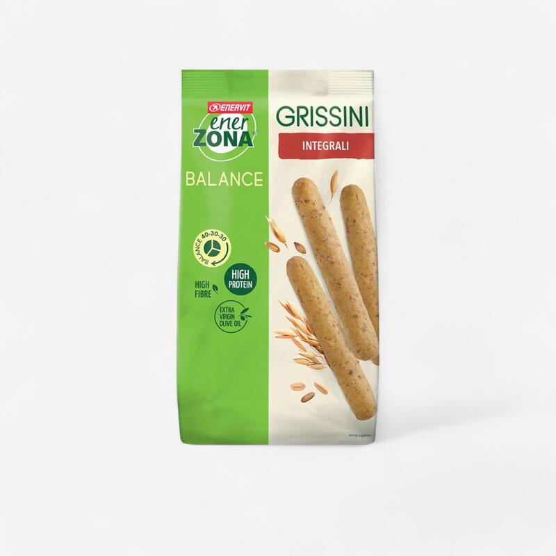 GRISSINI INTEGRALI PROTEICI ENERVIT ENERZONA SNACK SACCHETTO DA 100 GRAMMI