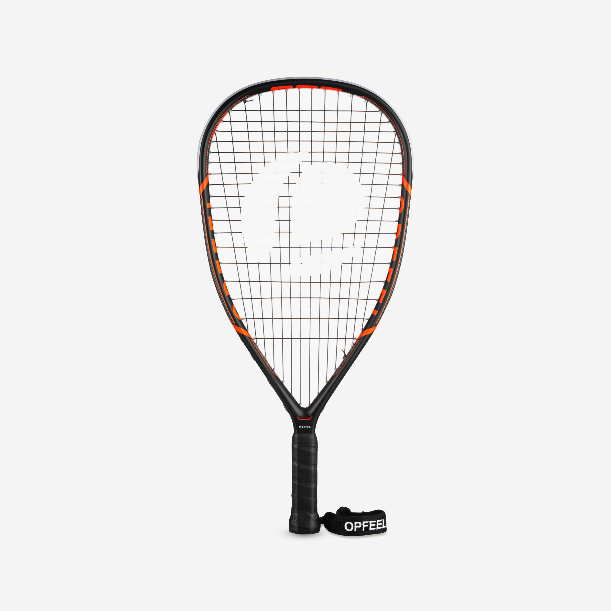 Perfly - Raquette De Squash57 Expert Sr57 900 - Raquette De Racketball - Badminton Squash - Noir-orange-rouge - Taille Unique - Decathlon