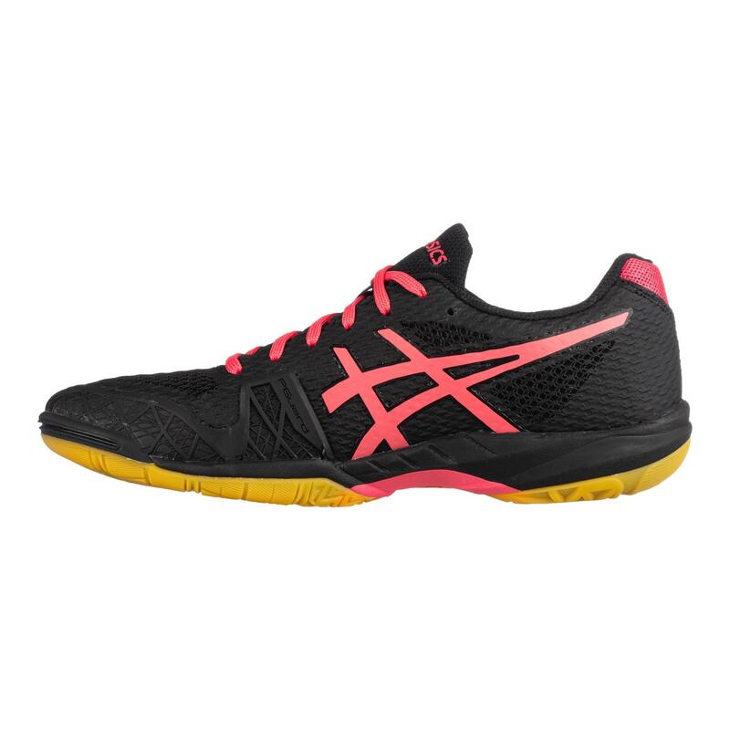Schoenen badminton squash zaalsporten dames Gel Blade 7 zwart/roze