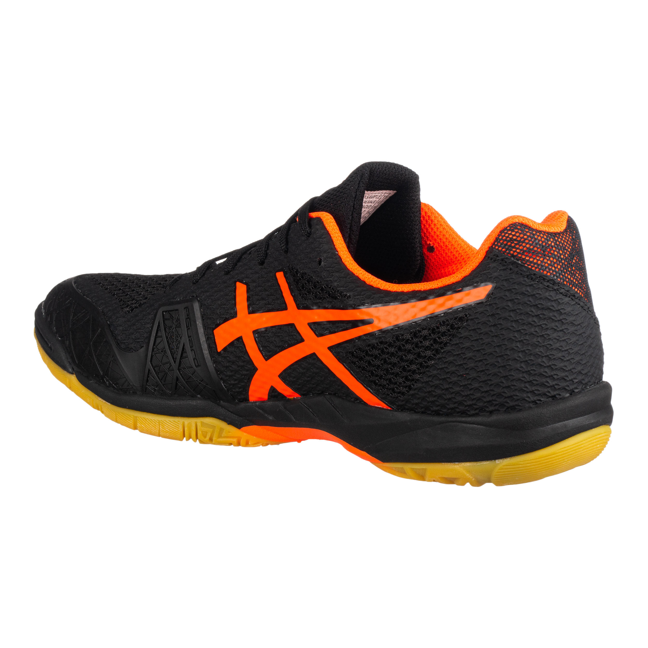 asics gel blade 7 black orange