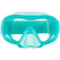 Diving mask 100 comfort turquoise