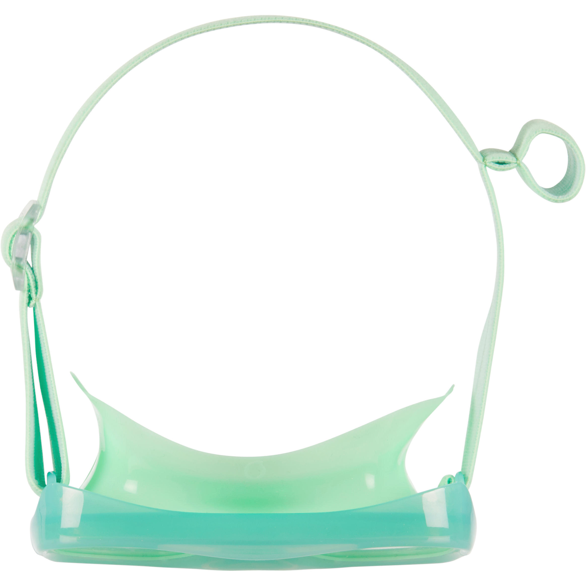 Diving mask 100 comfort neon green 3/5