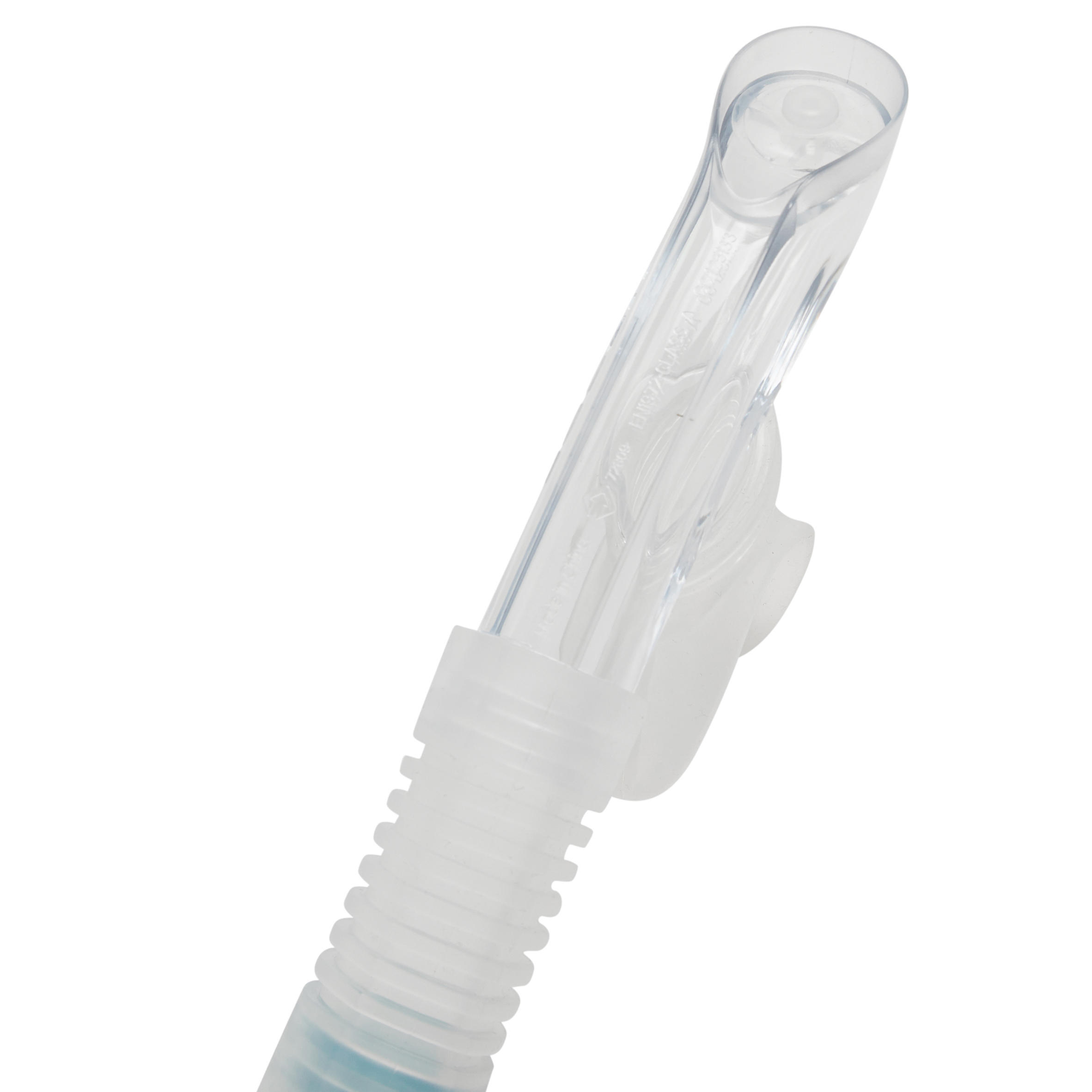 Kit plongée masque et tuba snorkeling 100 valve enfant vert fluo 9/13
