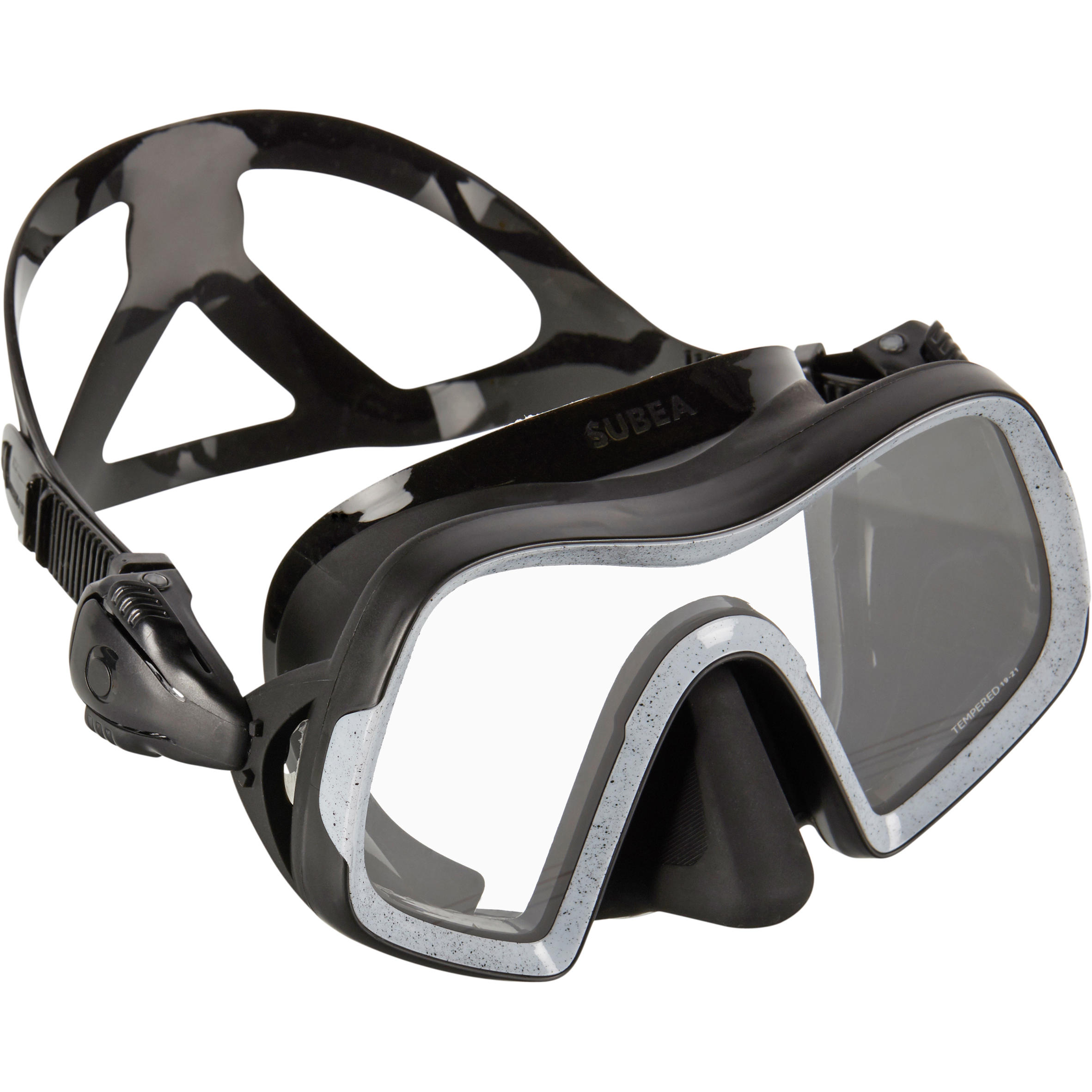 

Adult Scuba Diving Mask 500 - Black -  By SUBEA | Decathlon