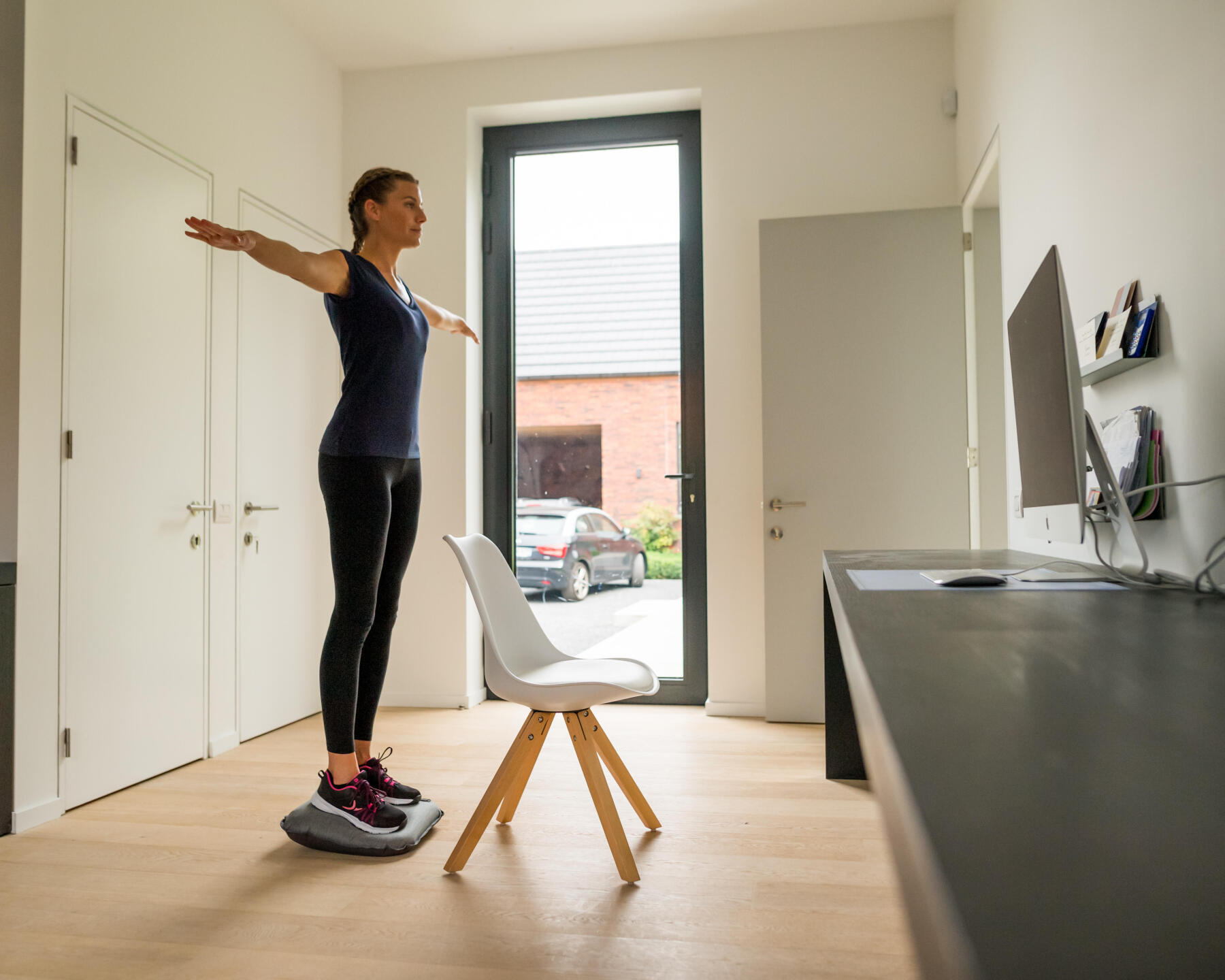 actief blijven bij telewerk