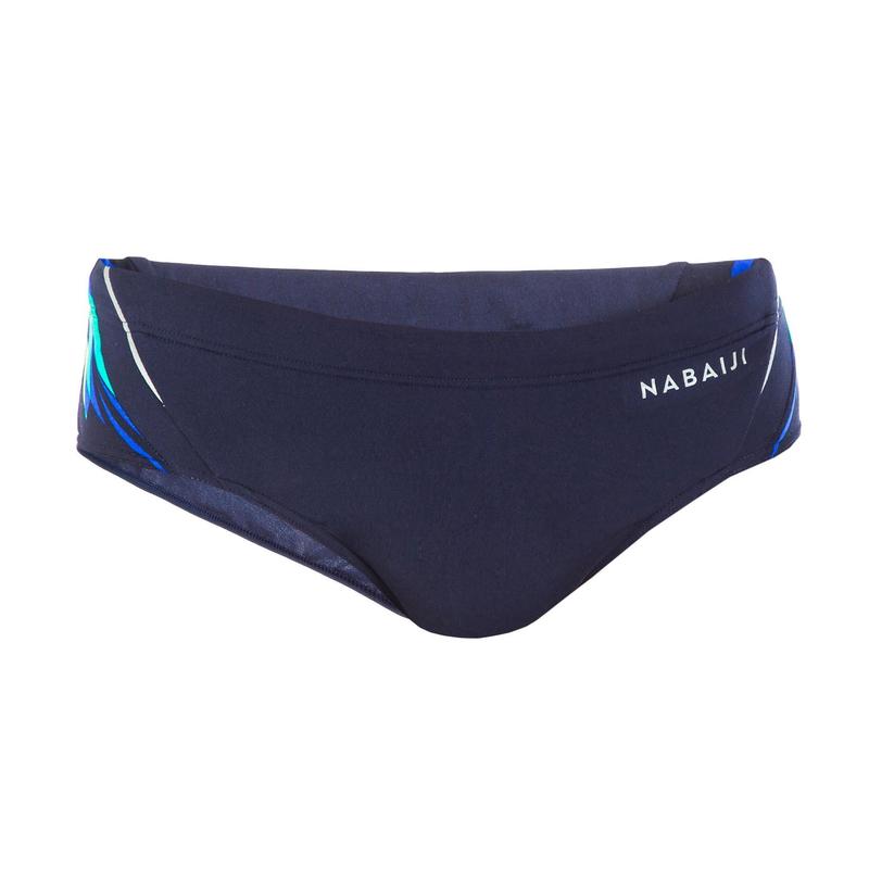 Zwemslip heren 900 Yoke marineblauw