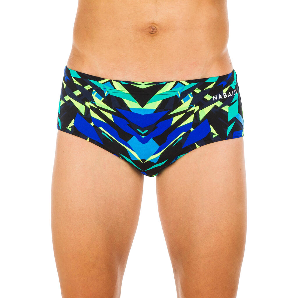 Badehose Slip Bandeau 900 Kal Herren grün