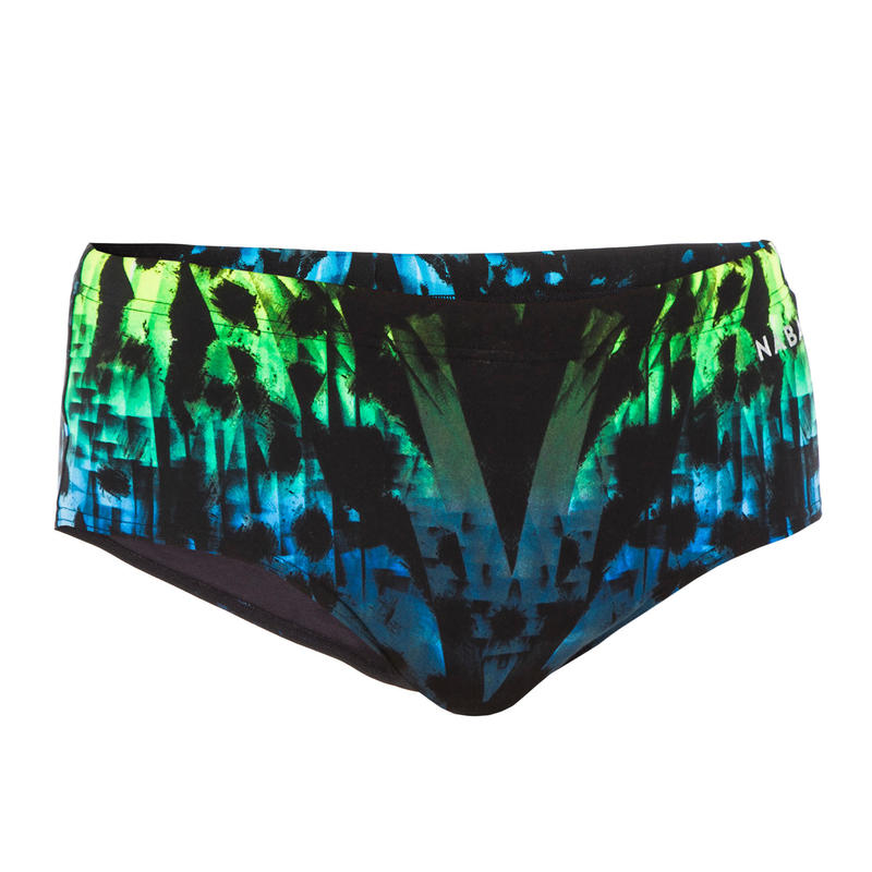 MAILLOT DE BAIN HOMME SLIP BANDEAU 900 LEO VERT