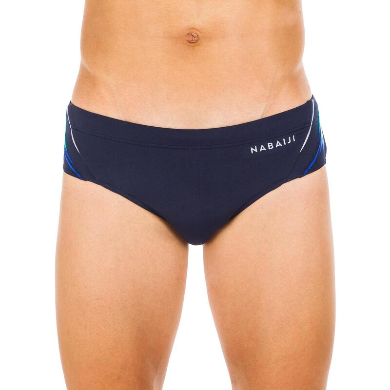 Badehose Slip Herren - 900 Yoke marineblau