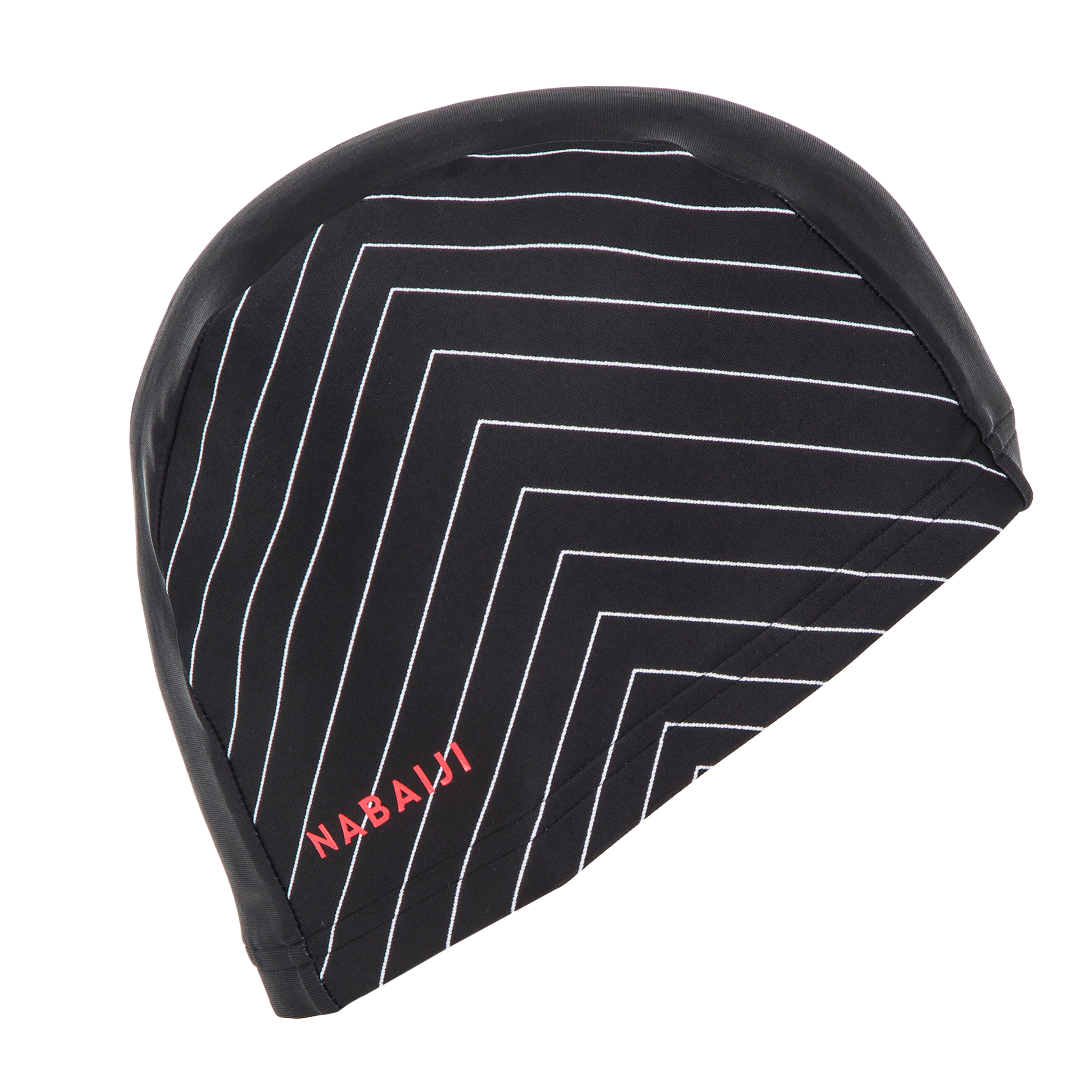 

Mesh swim cap Print size  Chev black -  By NABAIJI | Decathlon