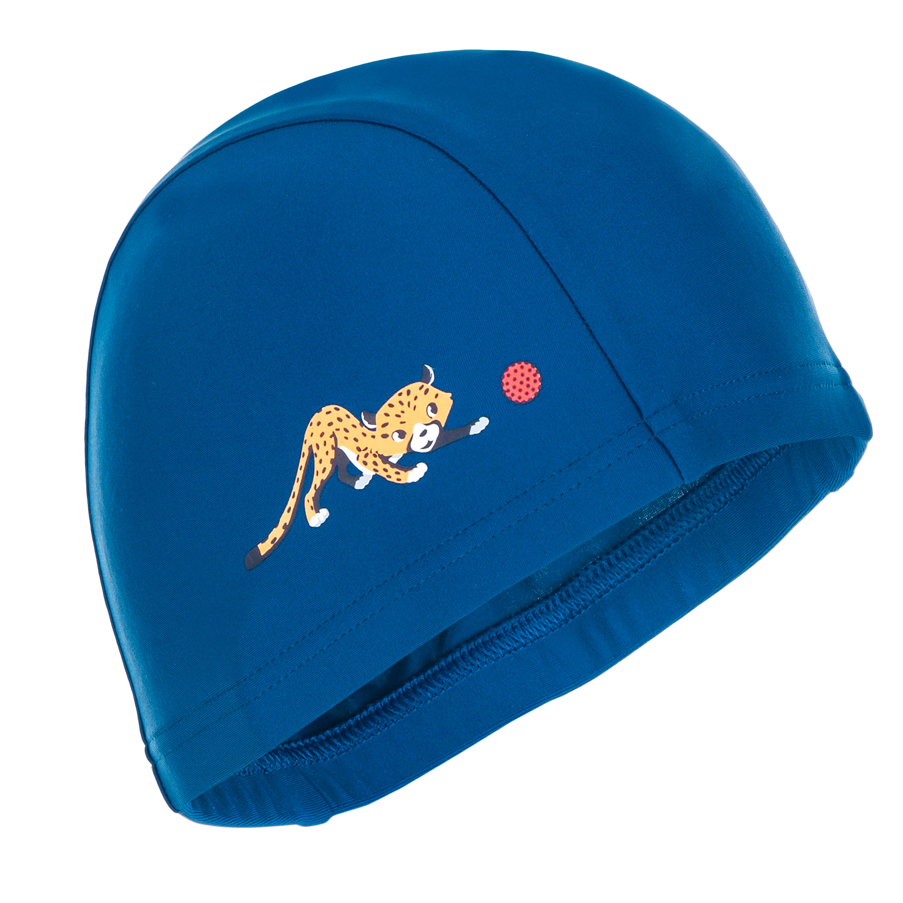 Beeden BDN FOAM PRINT MESH CAP NAVY Mesh swim cap - Printed fabric