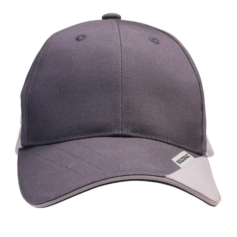 Gorra Ball Trap Solognac Clay 100 Gris Adulto