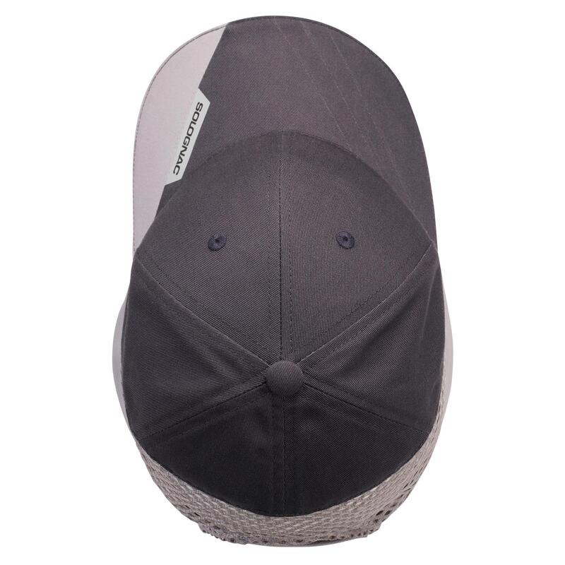 Gorra Ball Trap Solognac Clay 100 Gris Adulto